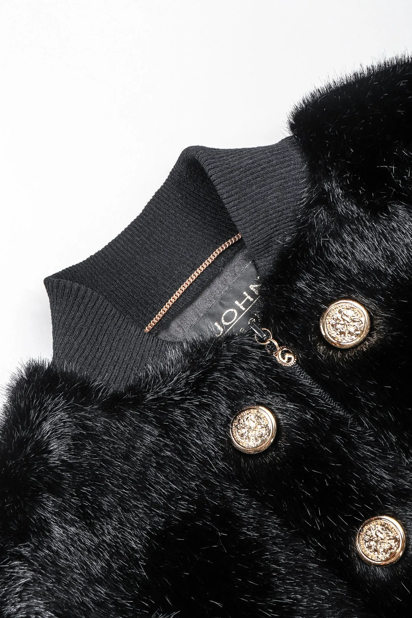 Faux Fur Cropped Bomber Jacket