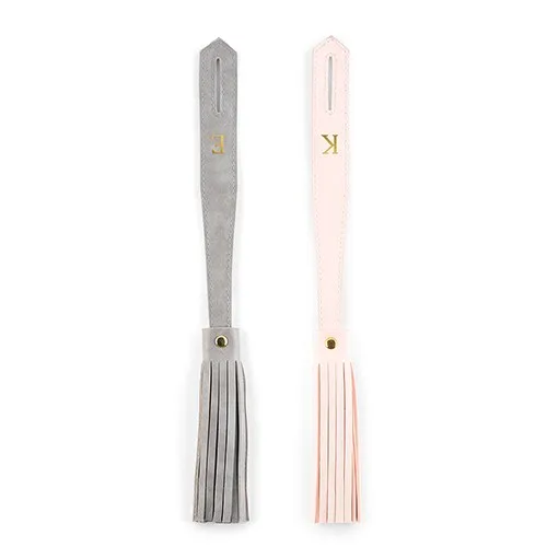 FAUX LEATHER TASSEL