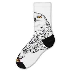 FBF Realistic Snowy Owl Sock