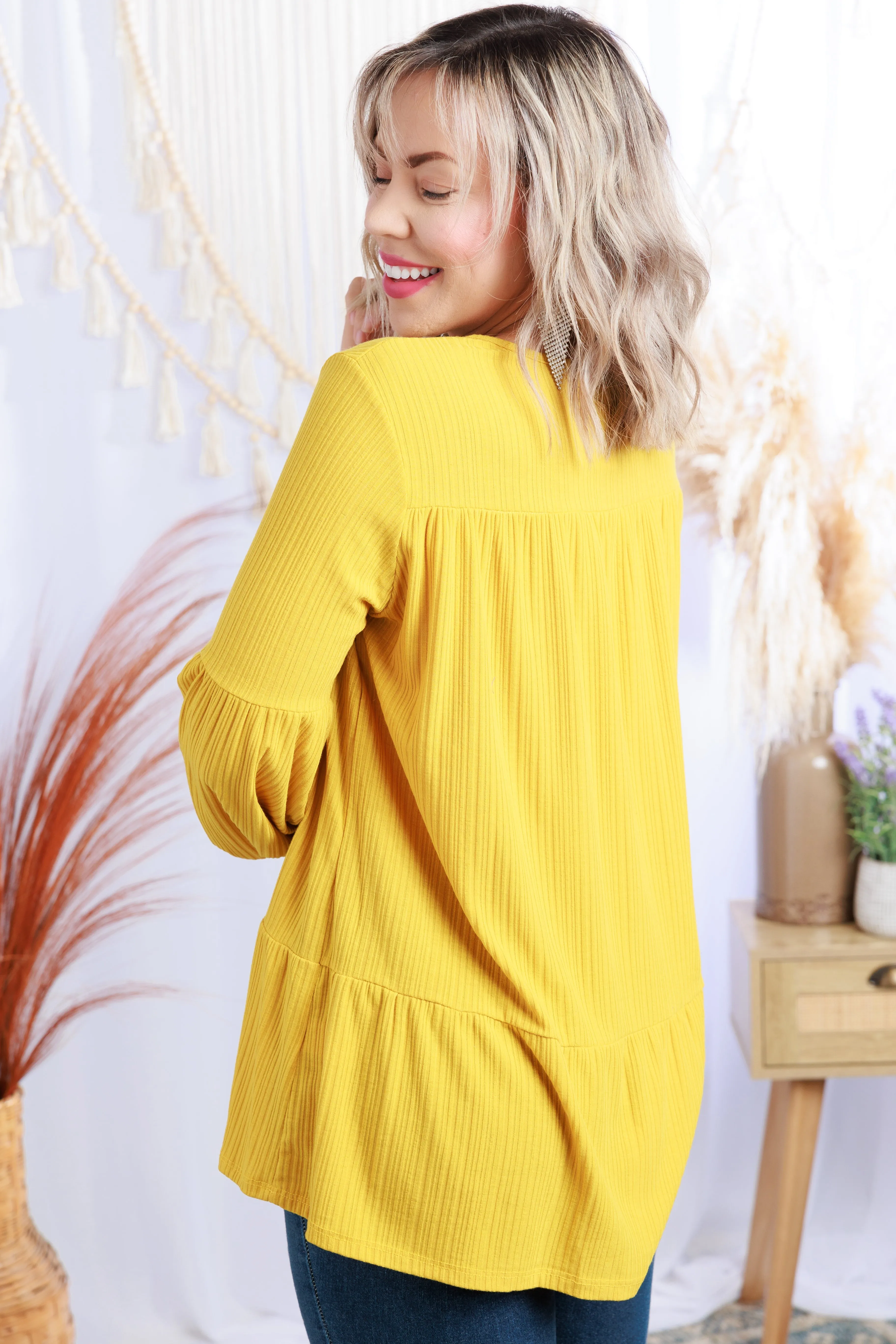 Feel The Warmth Long Sleeve Top
