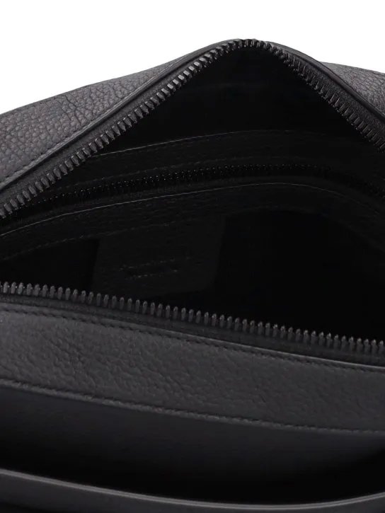 Ferragamo   Twins logo leather messenger bag 