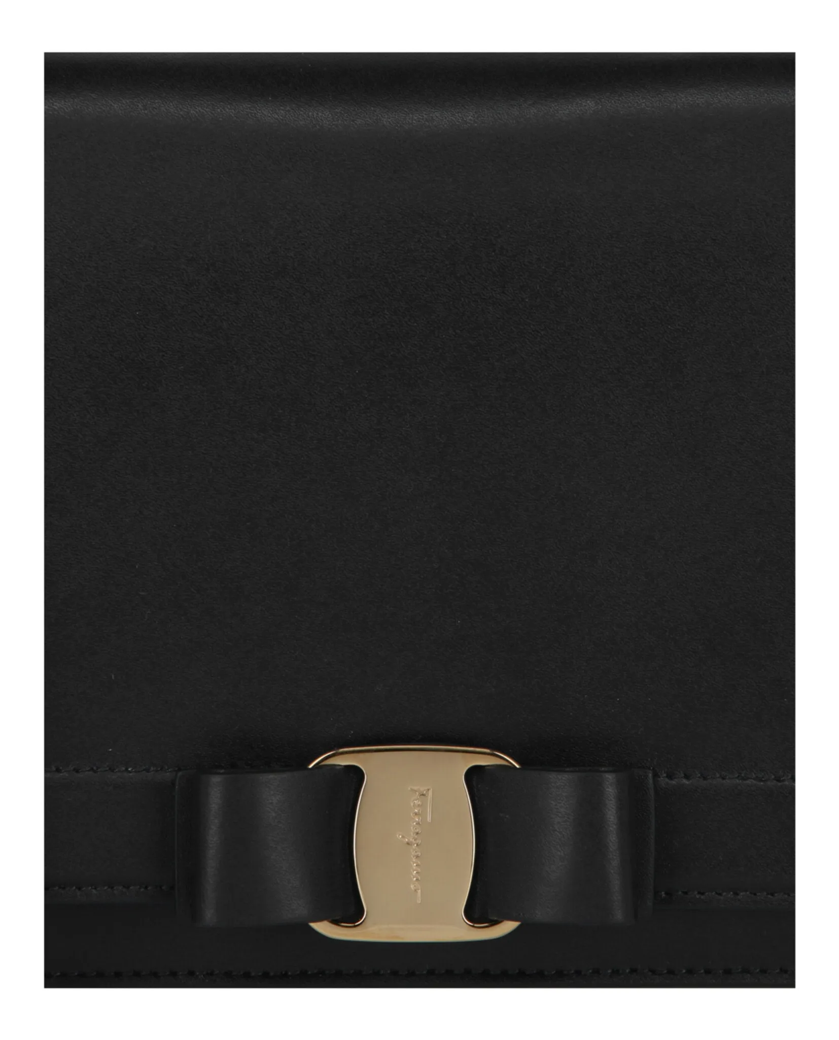 Ferragamo Vara Bow Smooth Leather Shoulder Bag