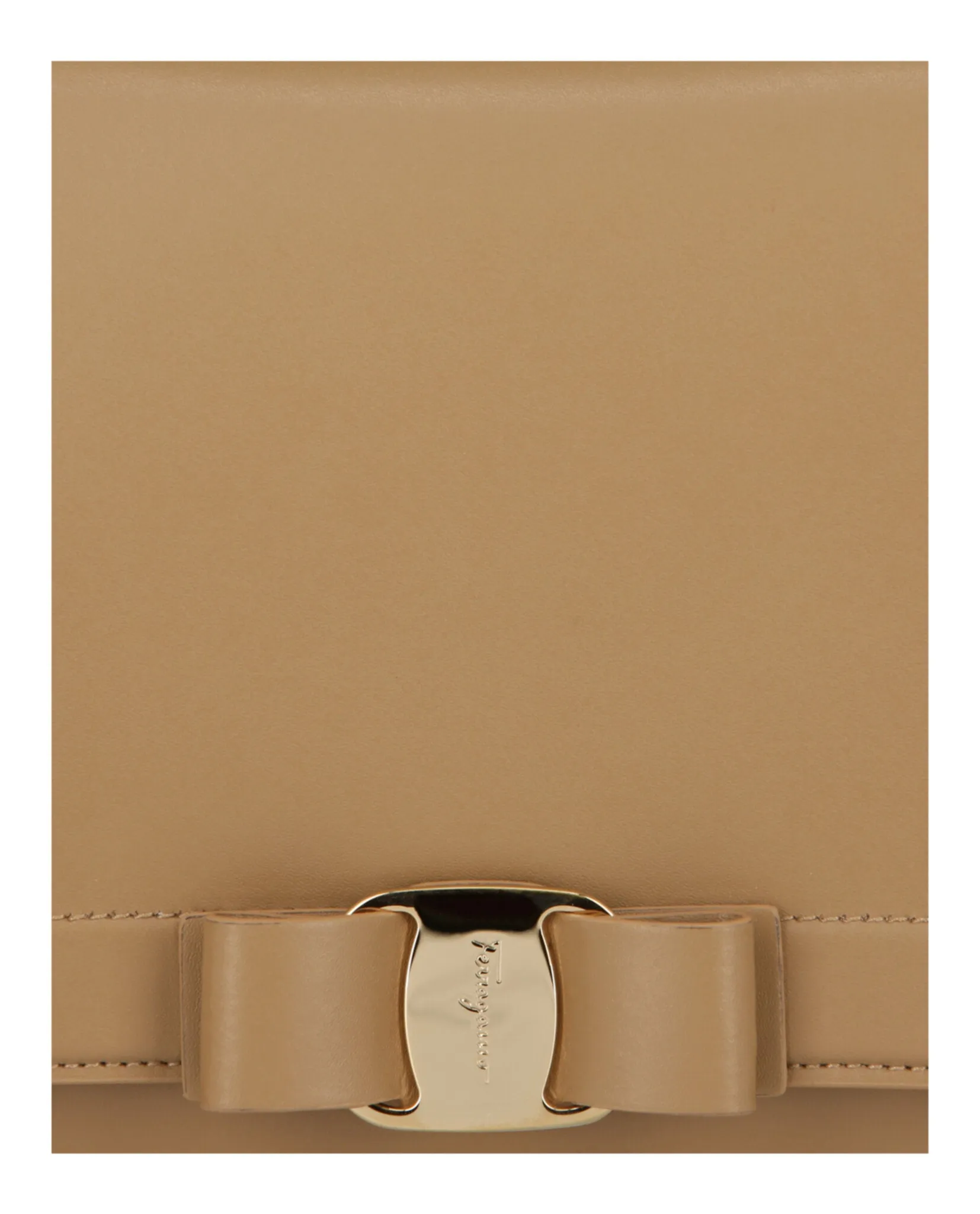 Ferragamo Vara Bow Smooth Leather Shoulder Bag