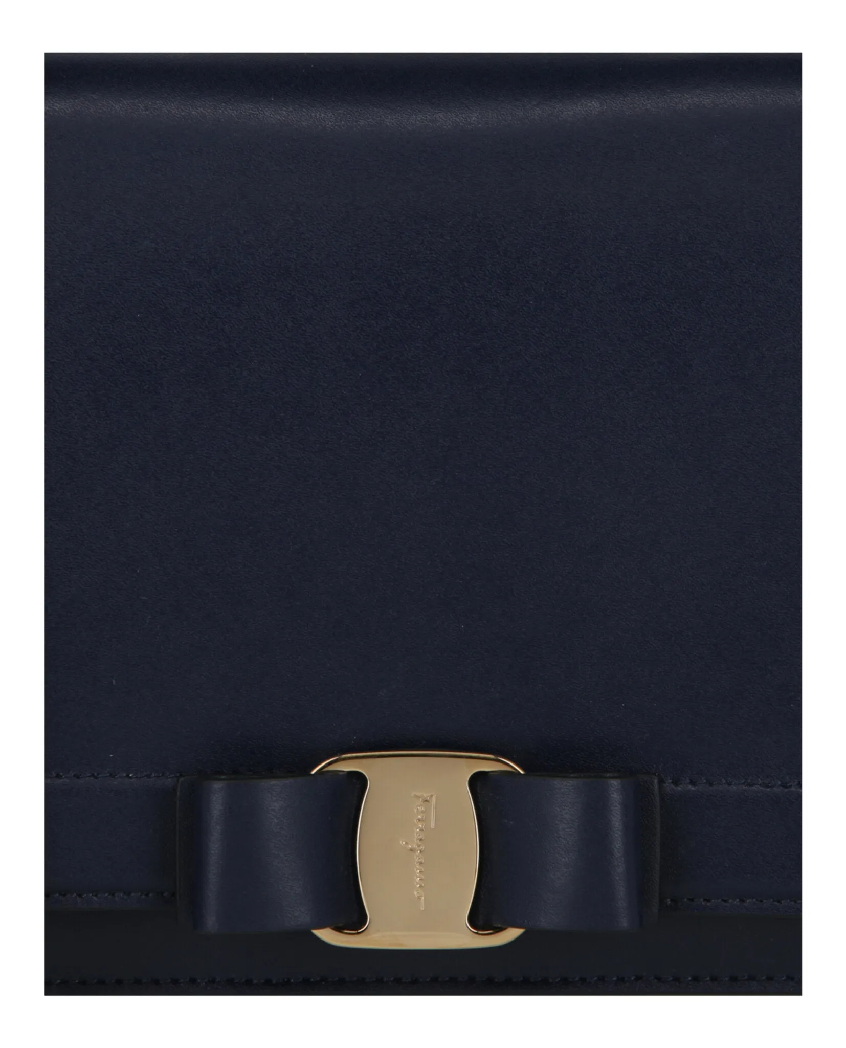 Ferragamo Vara Bow Smooth Leather Shoulder Bag