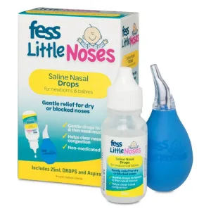 Fess Little Noses  Aspirator 25Ml Nasal Drops 25 ML