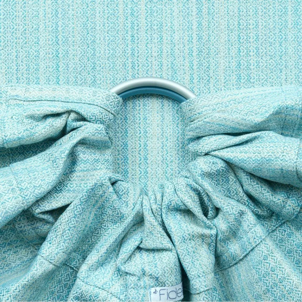 Fidella Ring Sling - Heart Rows Gradient Sky