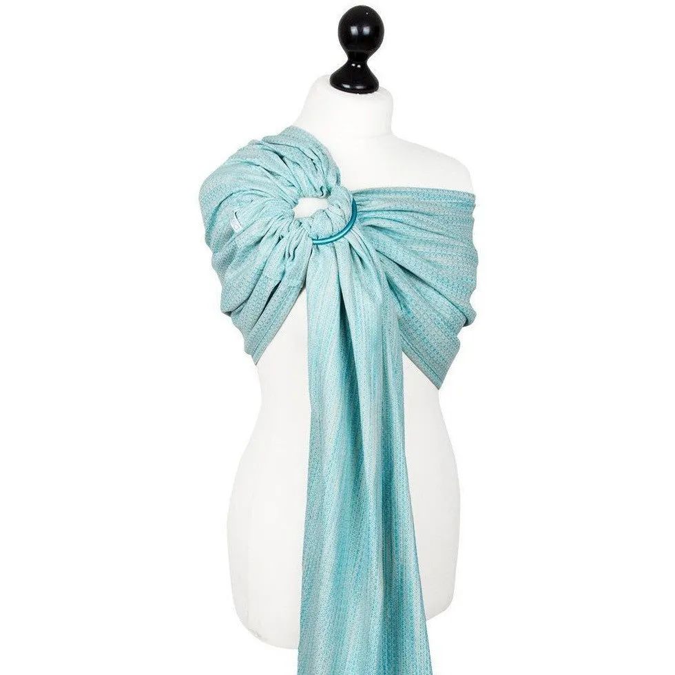 Fidella Ring Sling - Heart Rows Gradient Sky