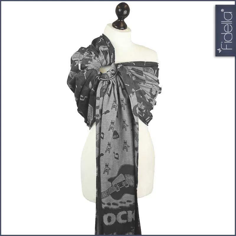 Fidella Ring Sling - Rock n Rolla -silver