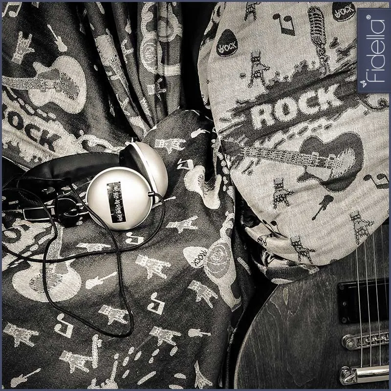 Fidella Ring Sling - Rock n Rolla -silver