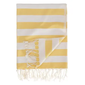 Filiz Hammam Towel [Yellow/White]