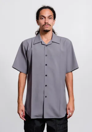 Fine Wool Canvas Shirt Lilac Grey JSMT600833