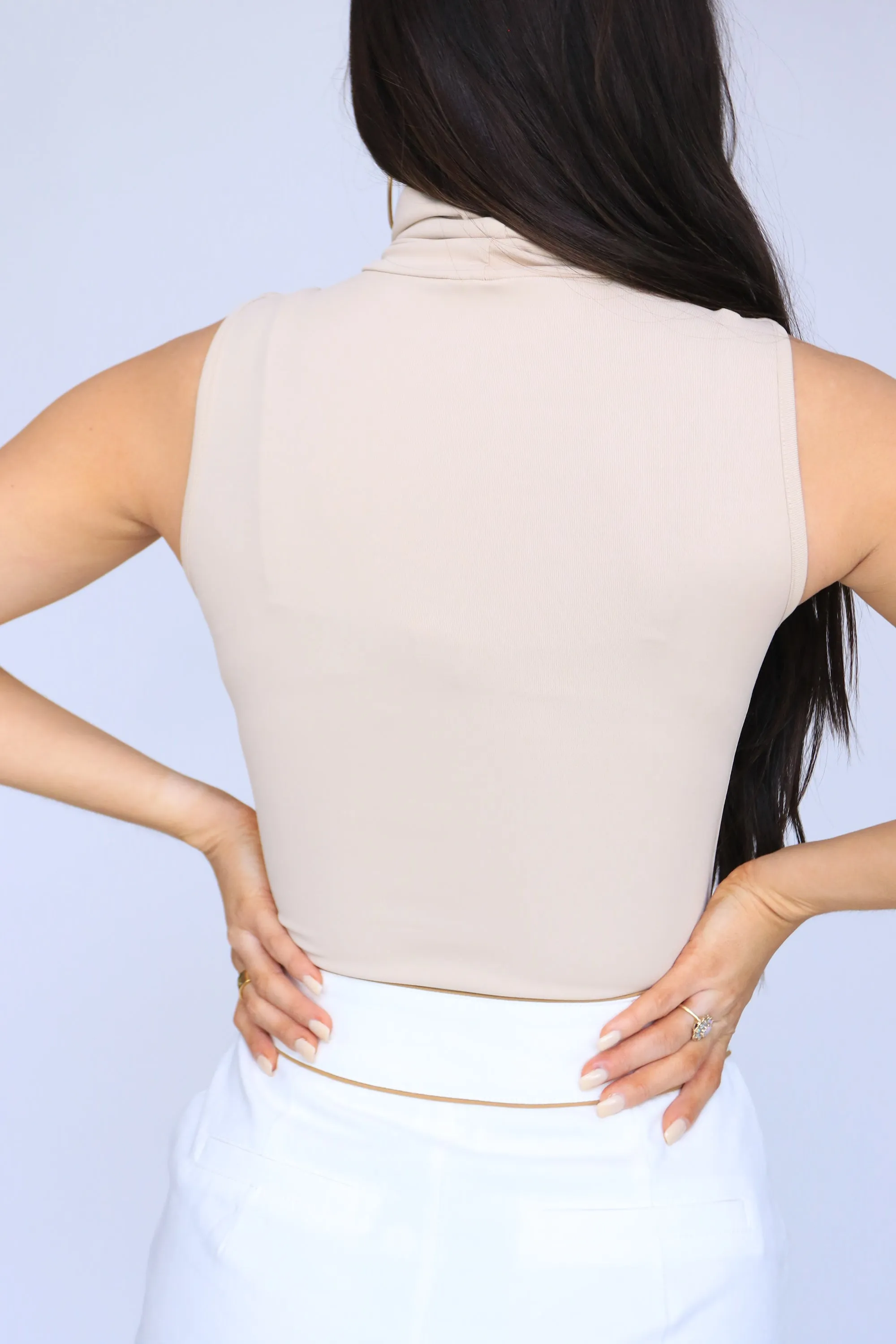 First Class Bodysuit - Beige