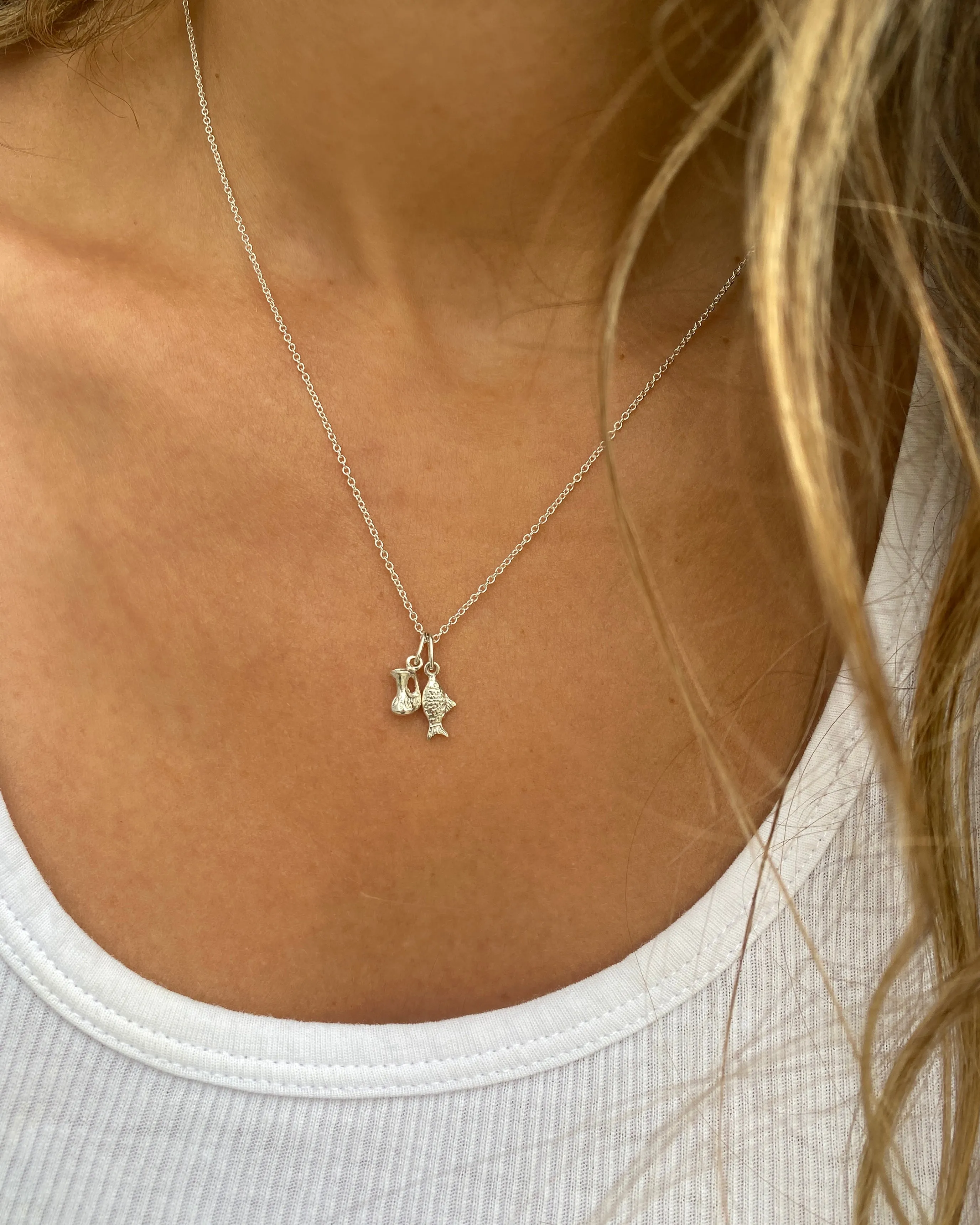Fish Pendant | Silver