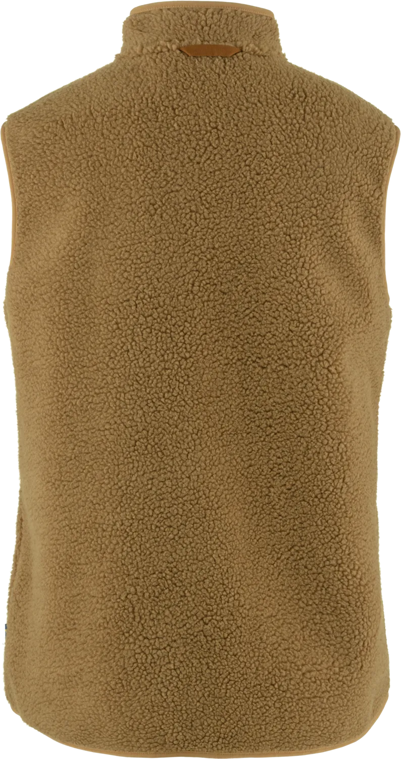 Fjällräven Women&#x27;s Vardag Pile Fleece Vest Buckwheat Brown | Buy Fjällräven Women&#x27;s Vardag Pile Fleece Vest Buckwheat Brown here | Outnorth
