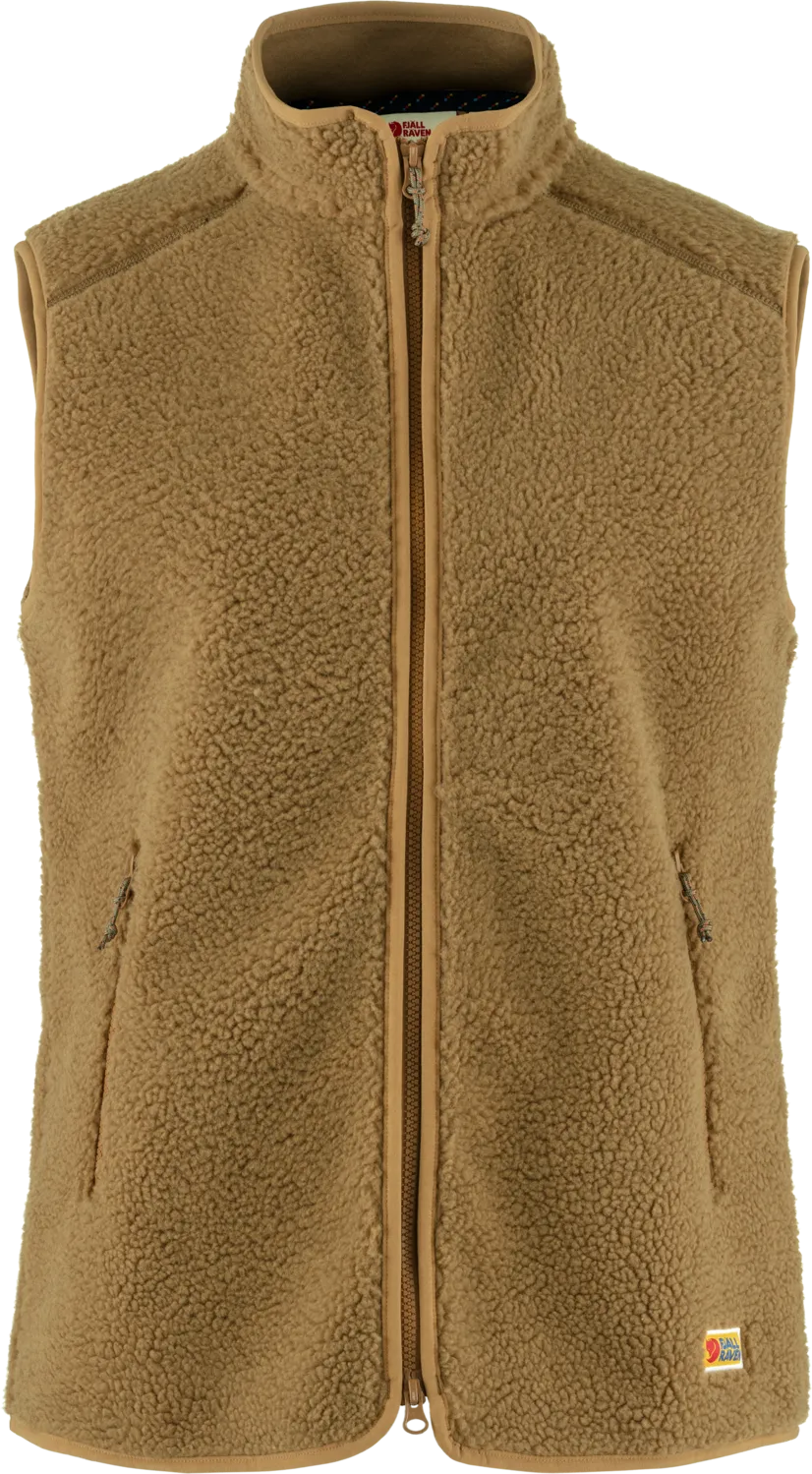 Fjällräven Women&#x27;s Vardag Pile Fleece Vest Buckwheat Brown | Buy Fjällräven Women&#x27;s Vardag Pile Fleece Vest Buckwheat Brown here | Outnorth