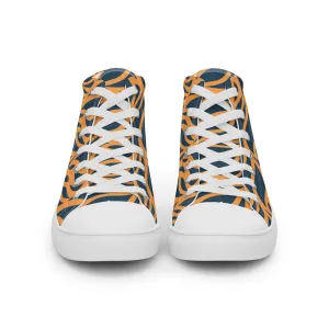 FLAME-TRIUMPHANT Men’s high top canvas shoes
