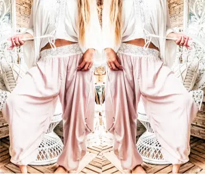 Flamingo Pink Genie Chill Pants