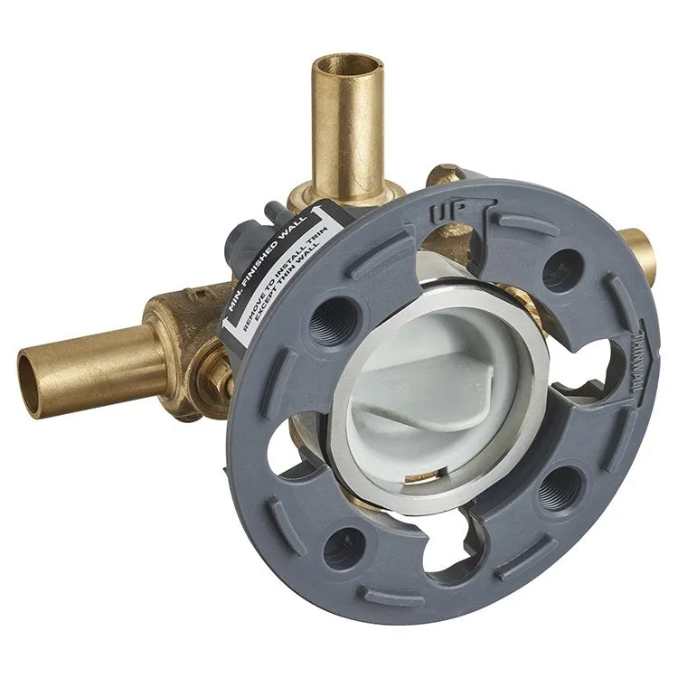 Flash Shower Rough-in Valve with Stub-Outs and Screwdriver Stops