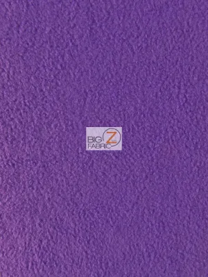Fleece Fabric Solid / Purple / 65 Yard Roll