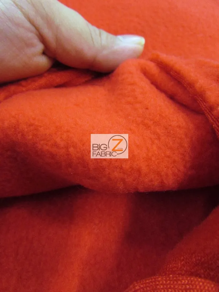 Fleece Fabric Solid / Sunrise Yellow / 30 Yard Roll