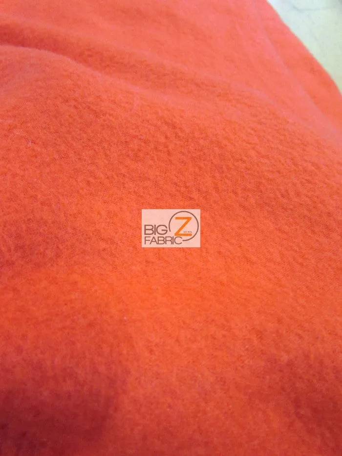 Fleece Fabric Solid / Sunrise Yellow / 30 Yard Roll