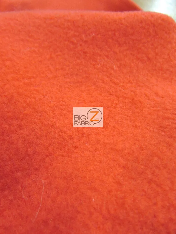 Fleece Fabric Solid / Sunrise Yellow / 30 Yard Roll