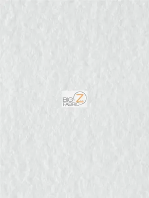 Fleece Fabric Solid / White / 30 Yard Roll