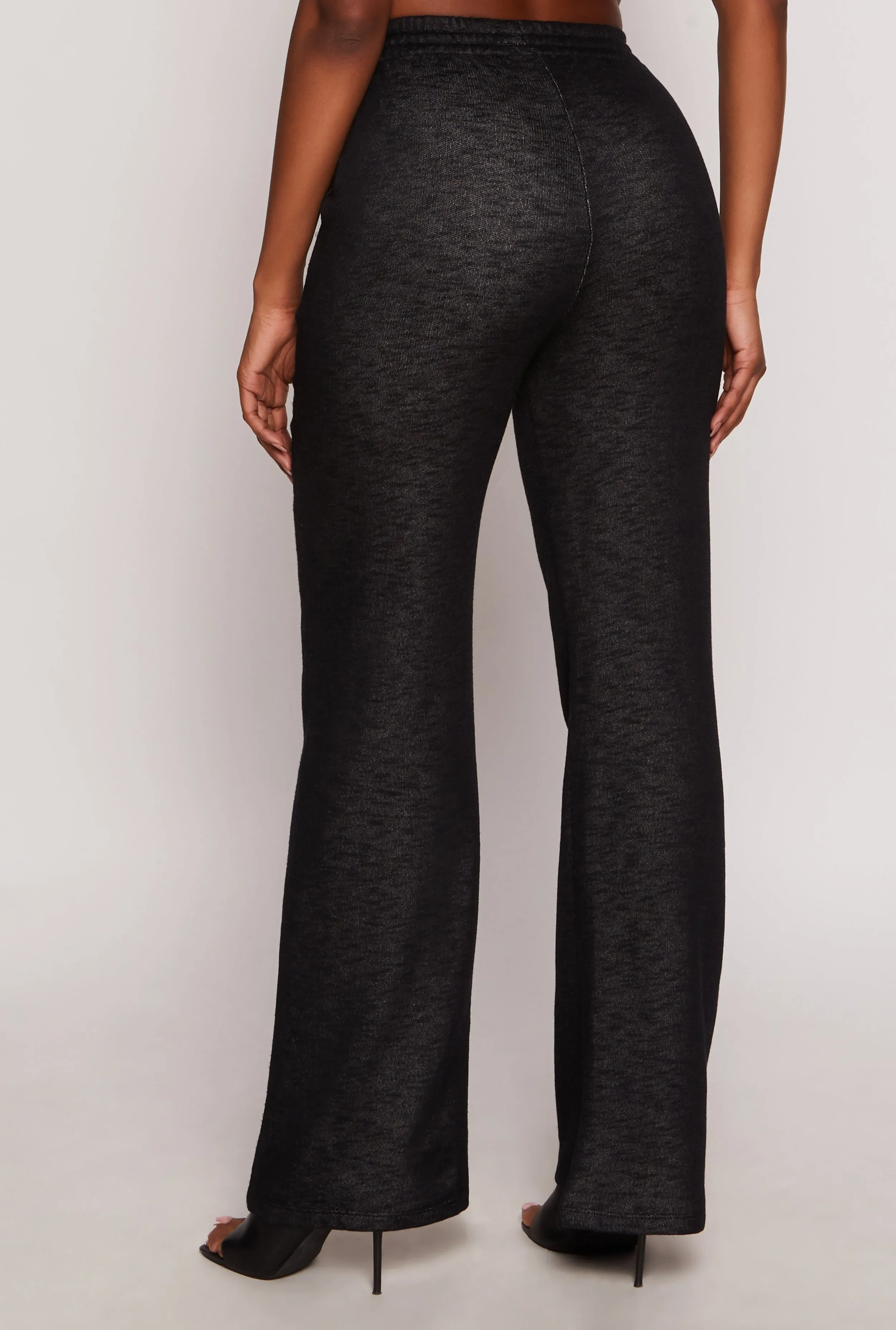 Fleece High Waist Pants