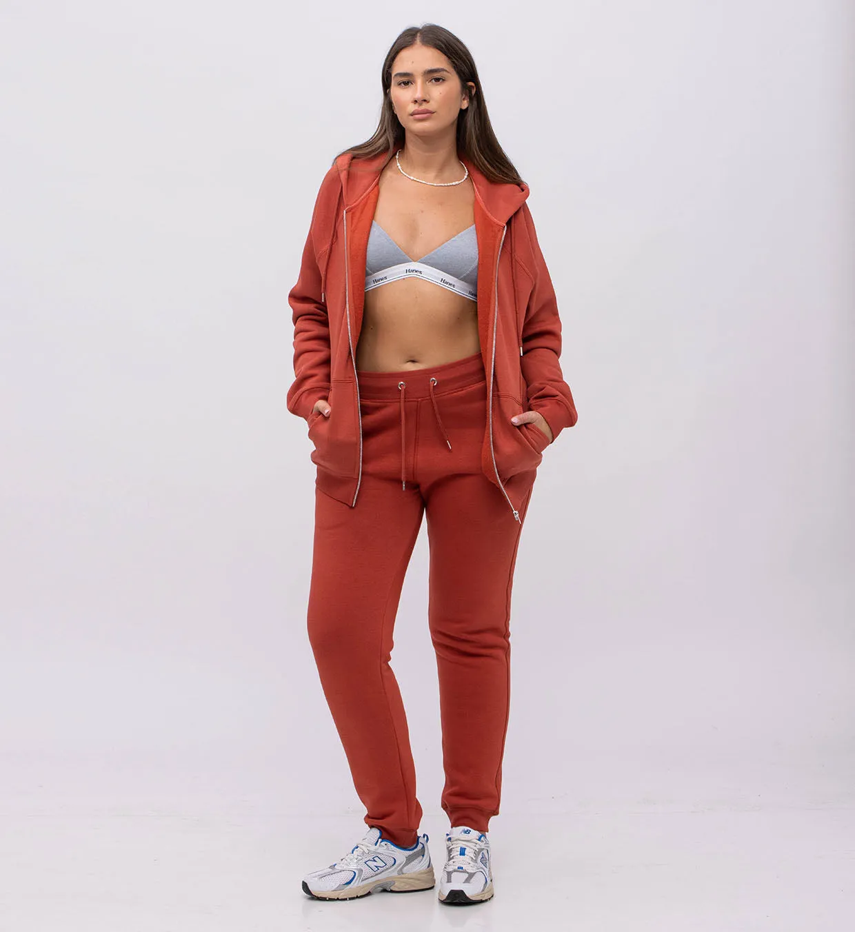Fleece Hoody   Zipper Women