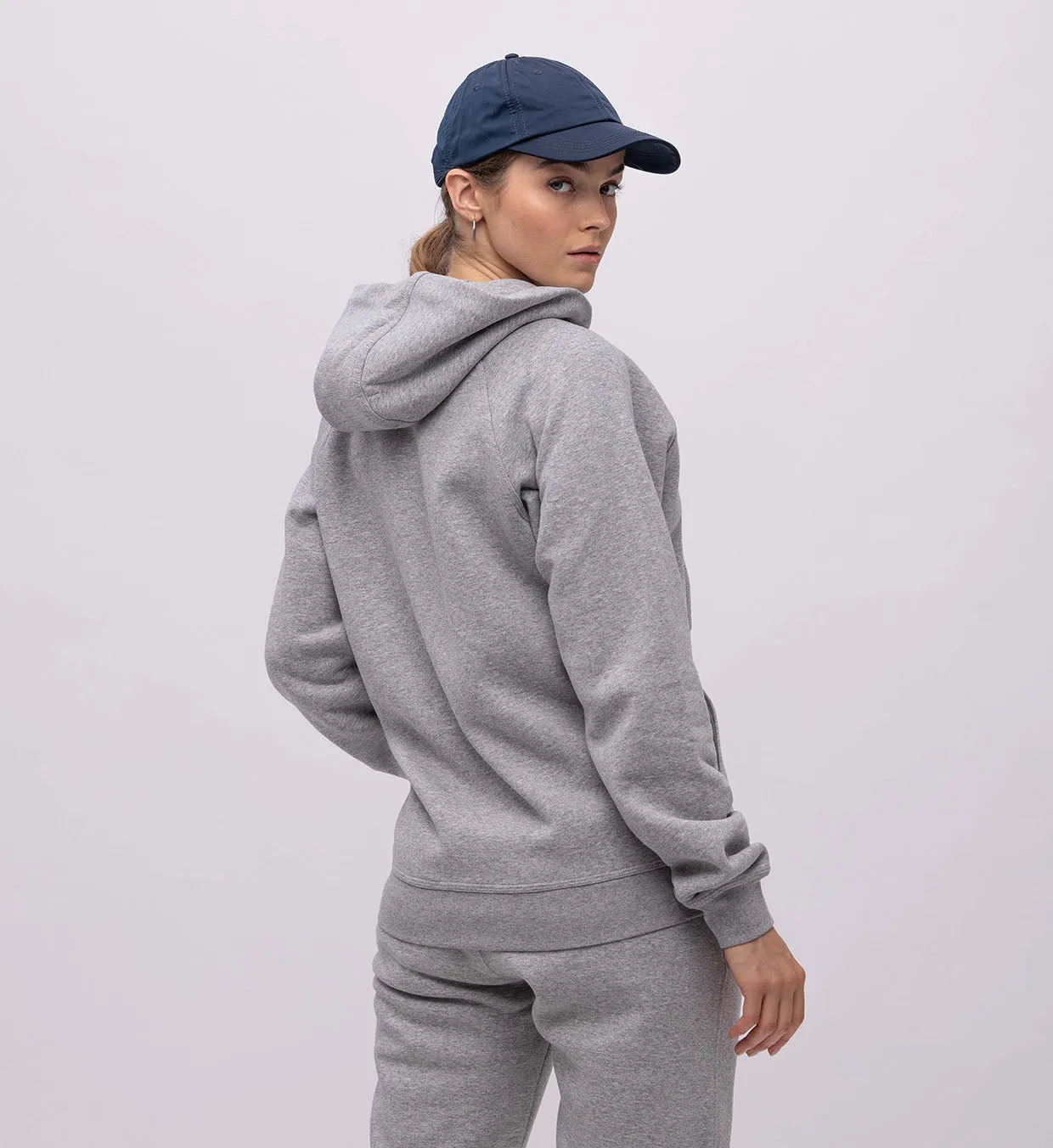 Fleece Hoody   Zipper Women