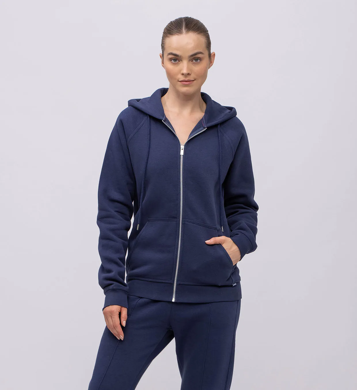 Fleece Hoody   Zipper Women
