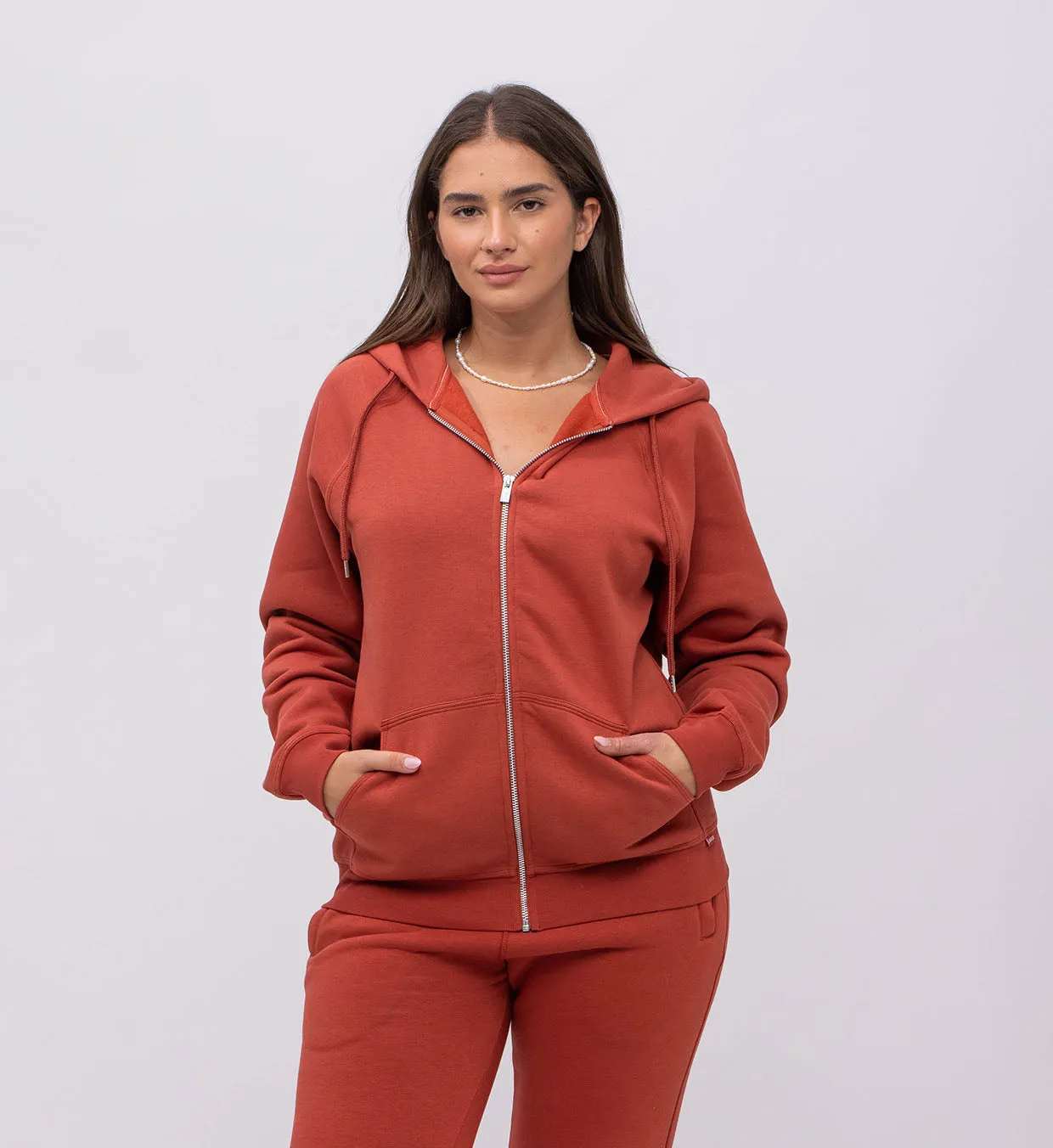 Fleece Hoody   Zipper Women