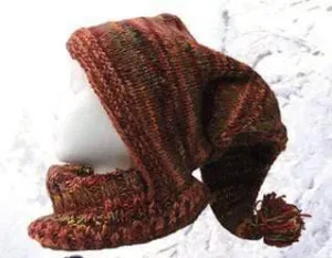 Fleece Lined Wool Long Pointed