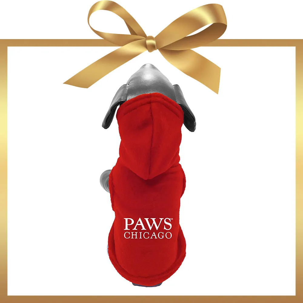 Fleece PAWS Dog Hoodie