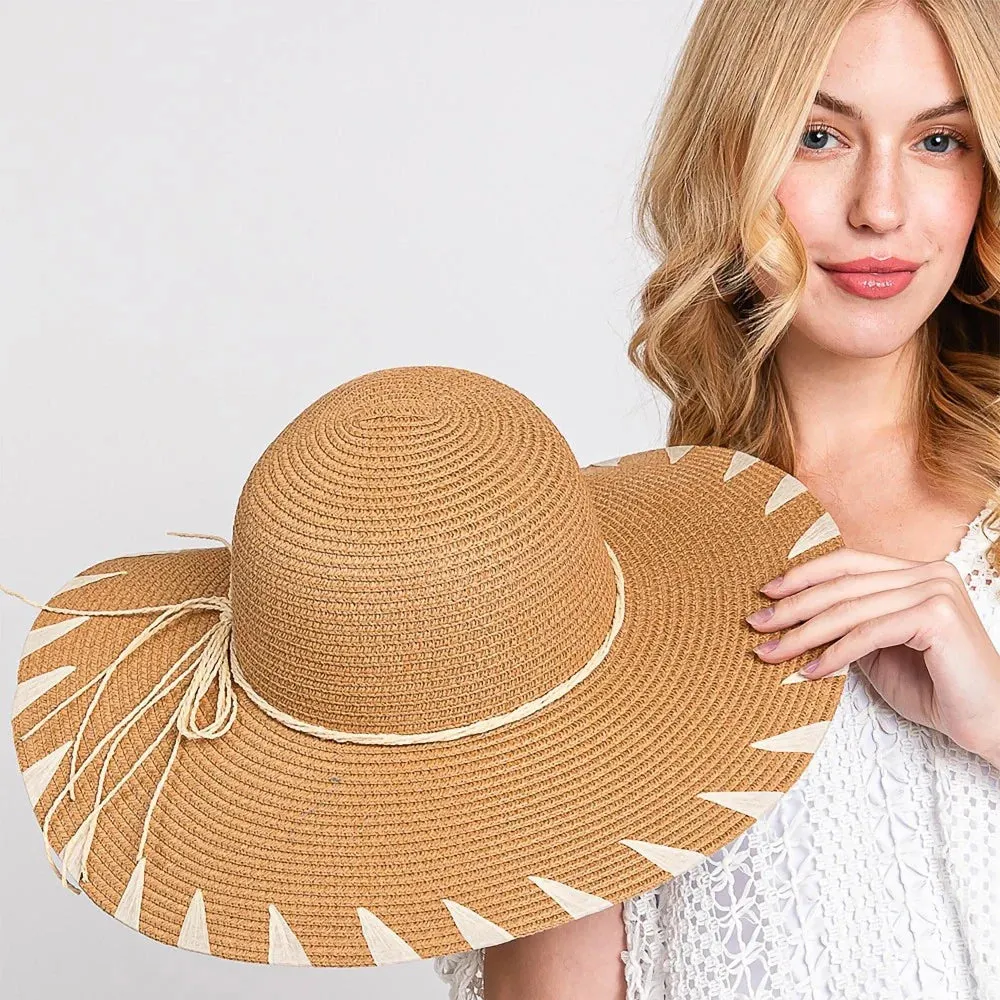 Floppy Beach Hat with Edge Details