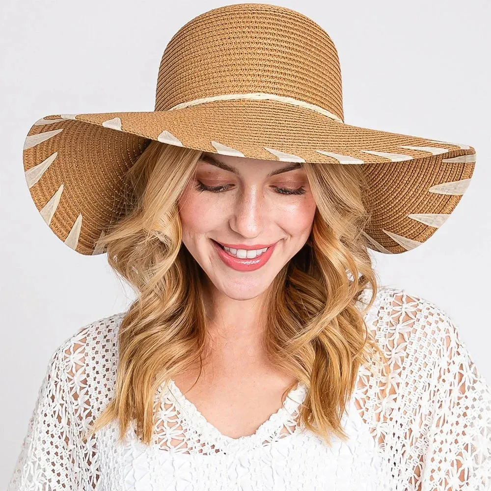 Floppy Beach Hat with Edge Details