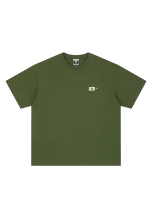 Floral Alphabet Pattern T-shirt