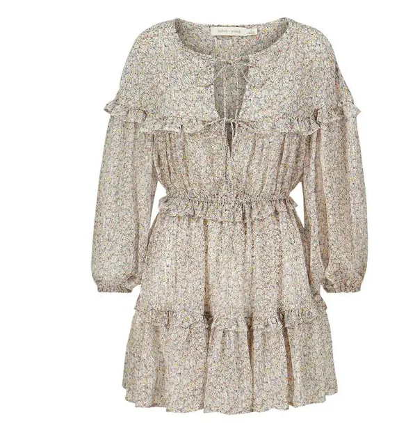 Floral Print Boheme Mini Dress
