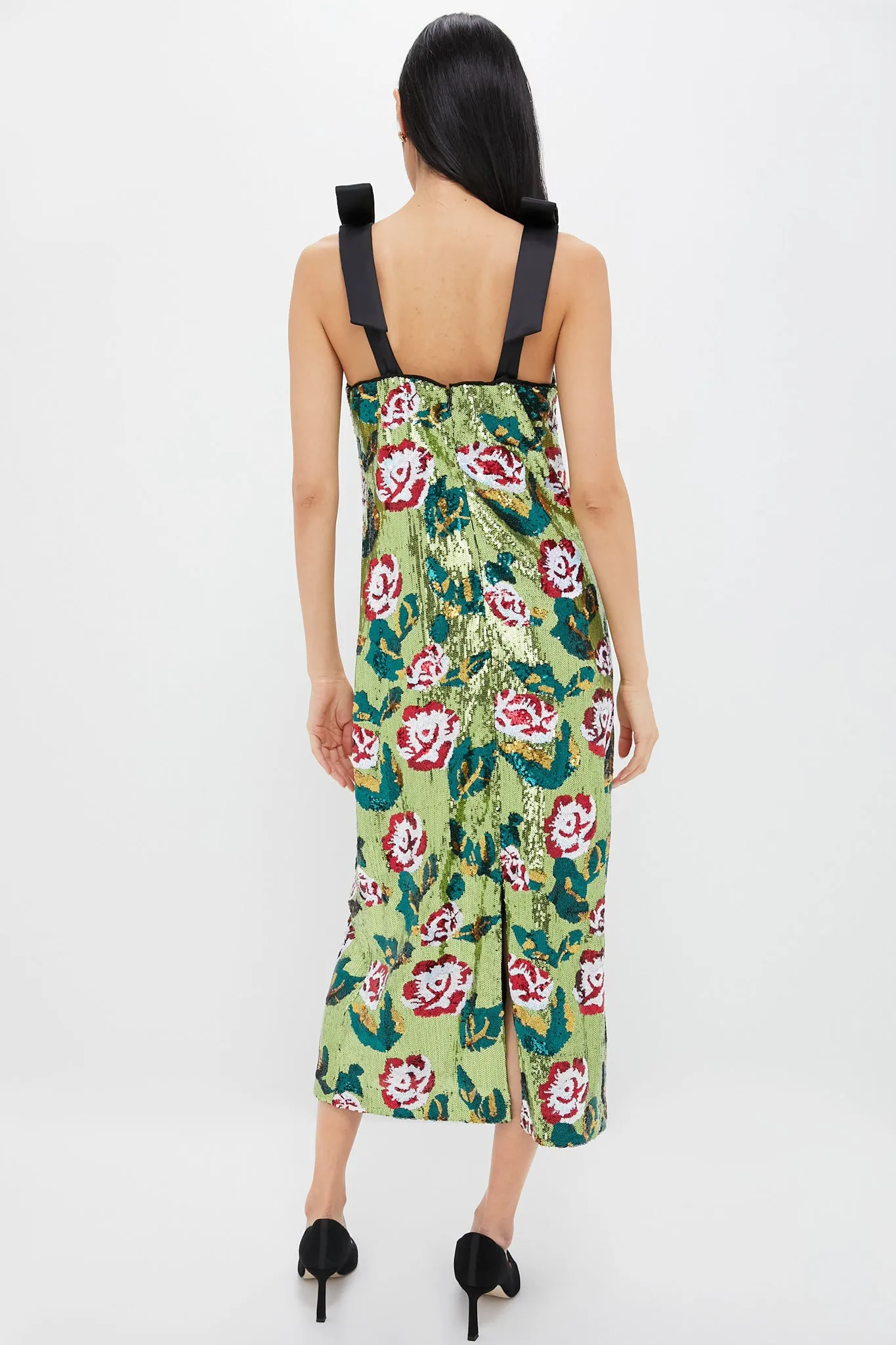 Floral Sequin Roxy Dress
