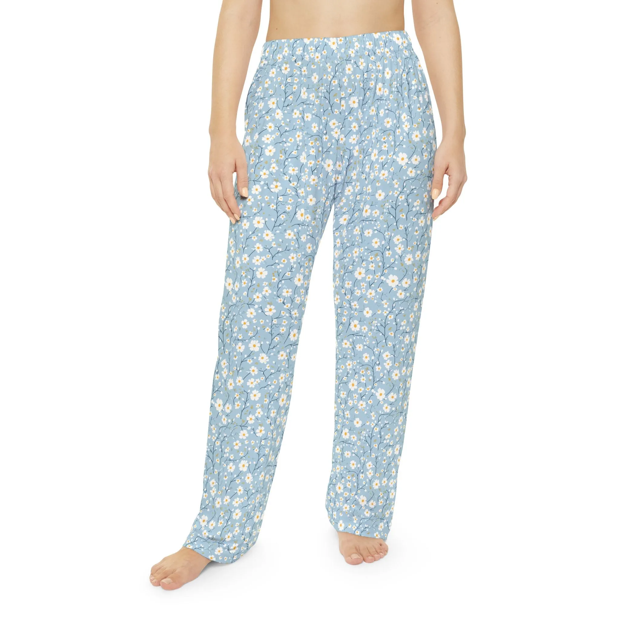 Floral Women's Pajama Pants - Cozy Sleepwear for Relaxation