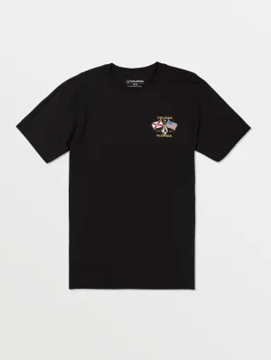 Floridaflag Short Sleeve Tee - Black