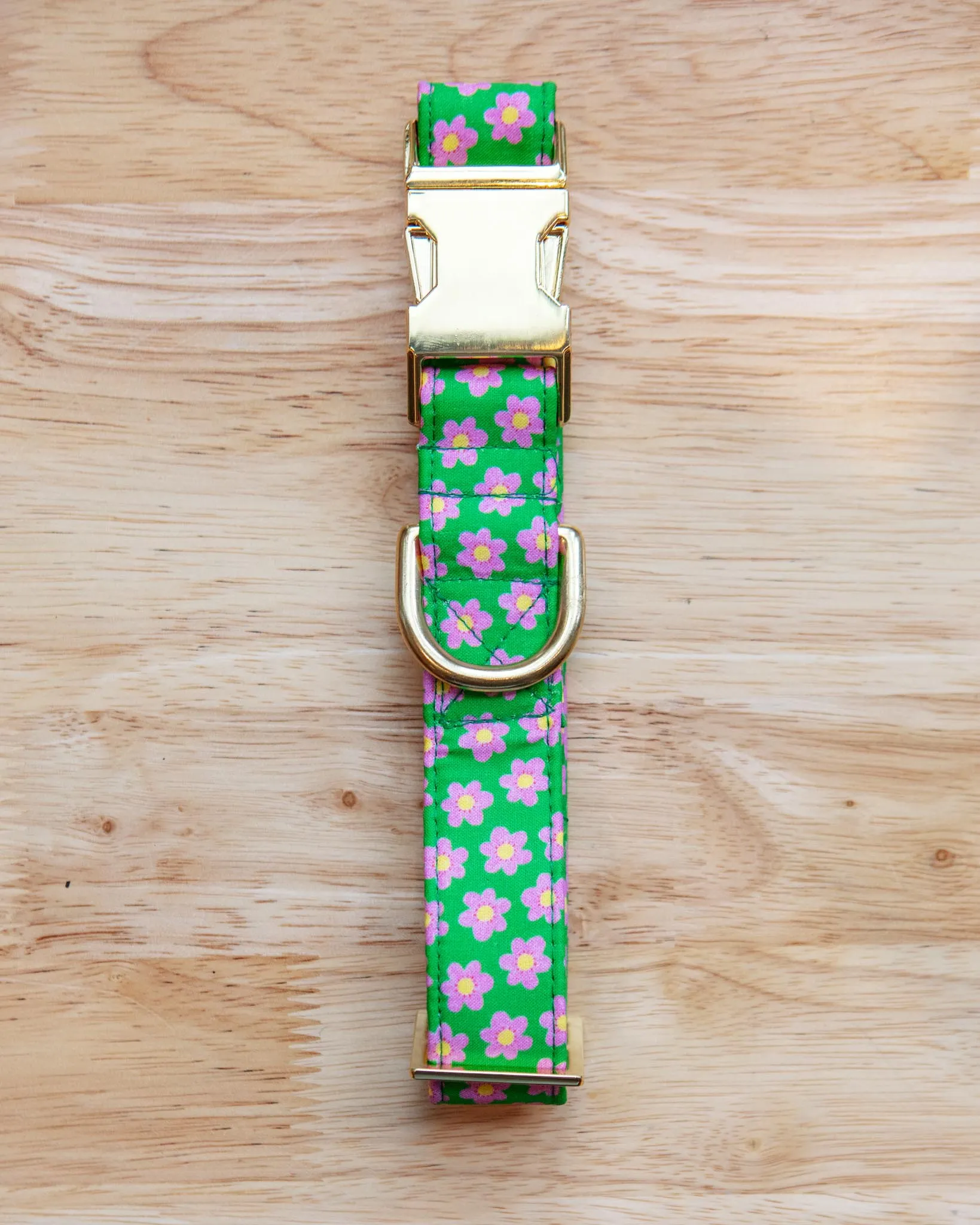 Flower Power Dog Collar (Made in the USA)