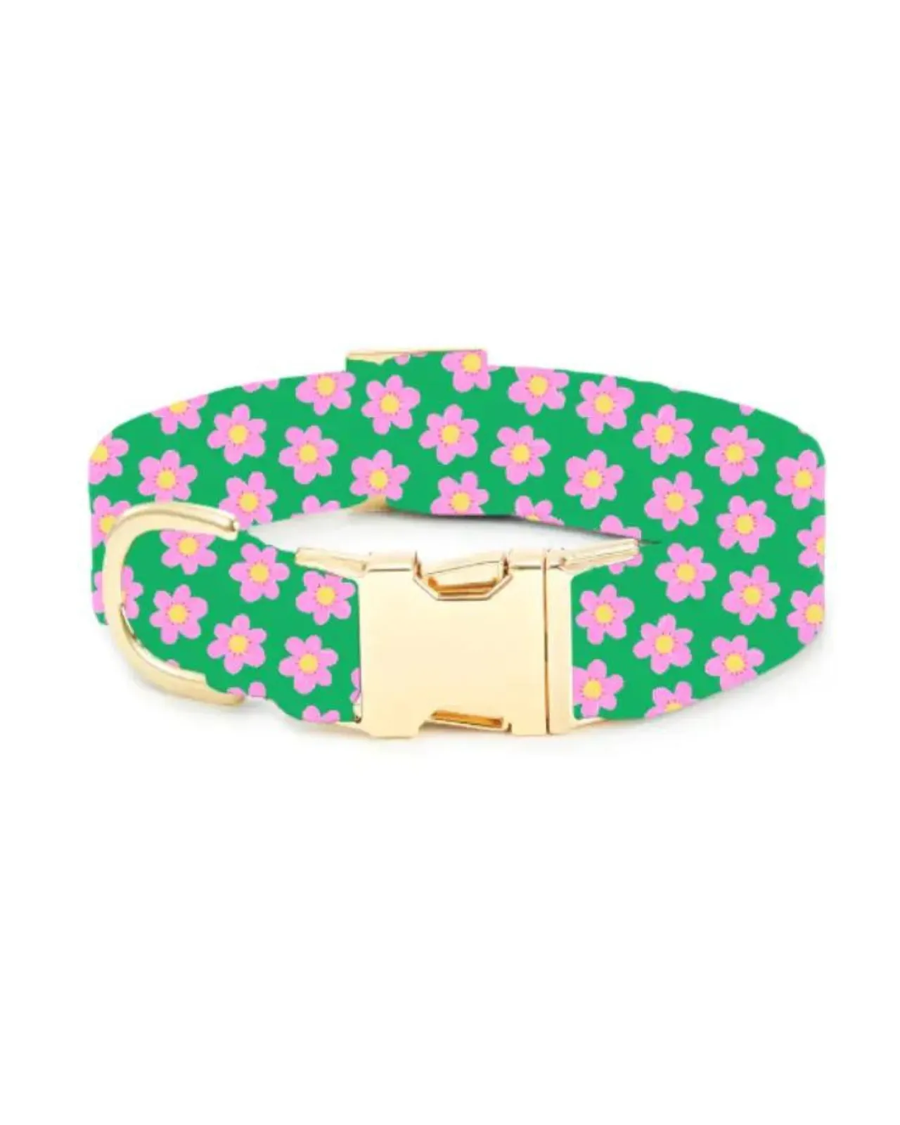 Flower Power Dog Collar (Made in the USA)