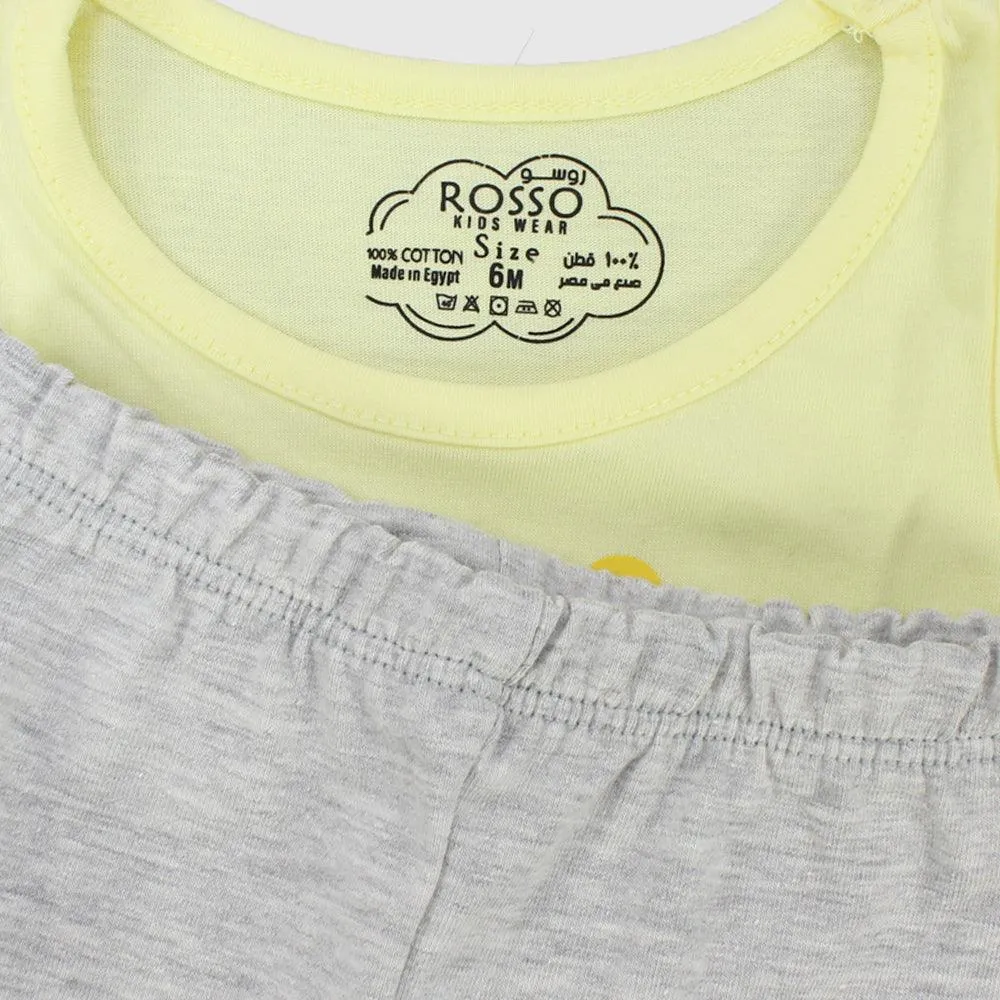 Flowers Sleeveless Pajama