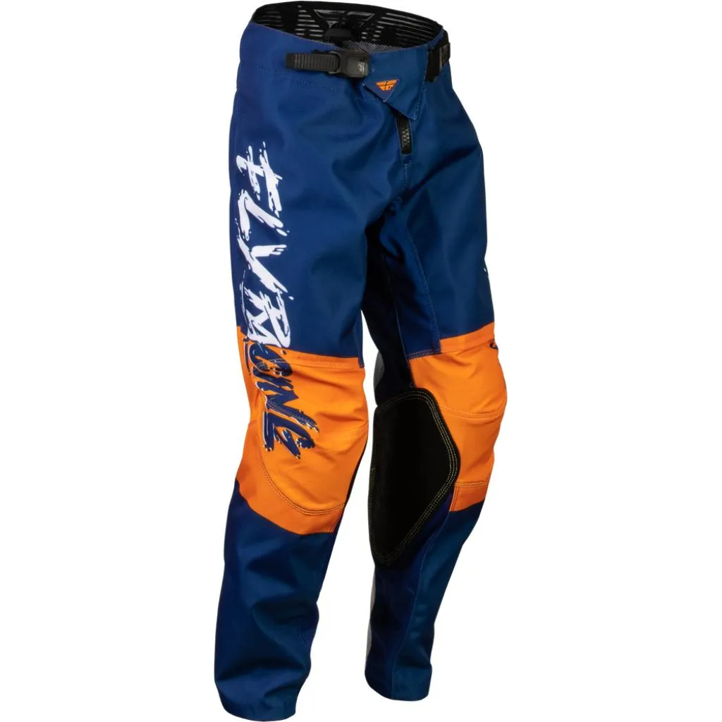 Fly Racing Youth Kinetic Khaos B/P/O 2024 Jersey/Pants Kit