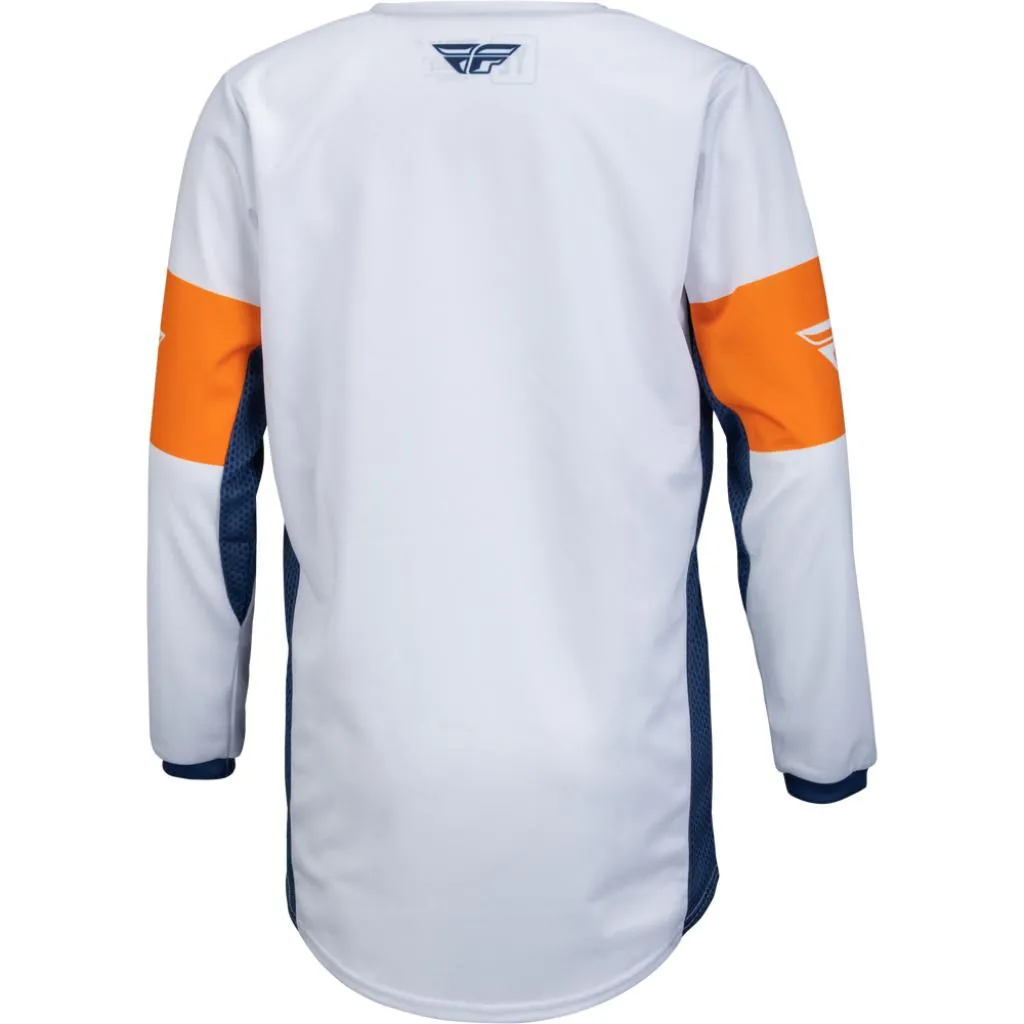 Fly Racing Youth Kinetic Khaos B/P/O 2024 Jersey/Pants Kit