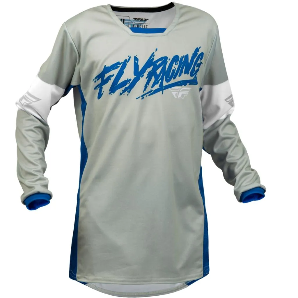 Fly Racing Youth Kinetic Khaos B/P/O 2024 Jersey/Pants Kit