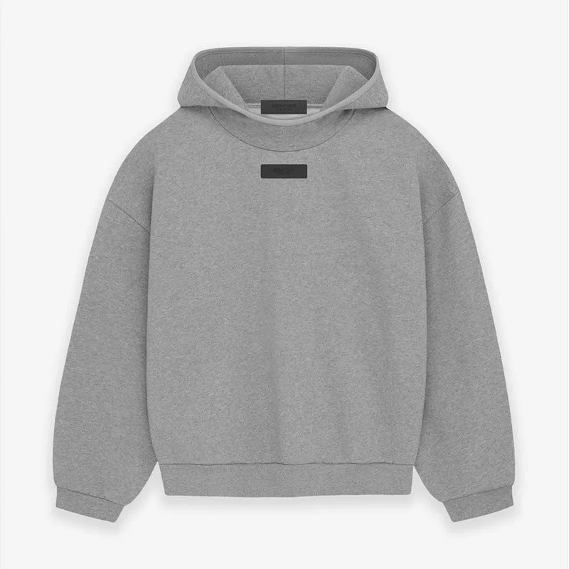 Fog Essentials Hoodie Stretch-hemmed Fleece Hooded Sweater