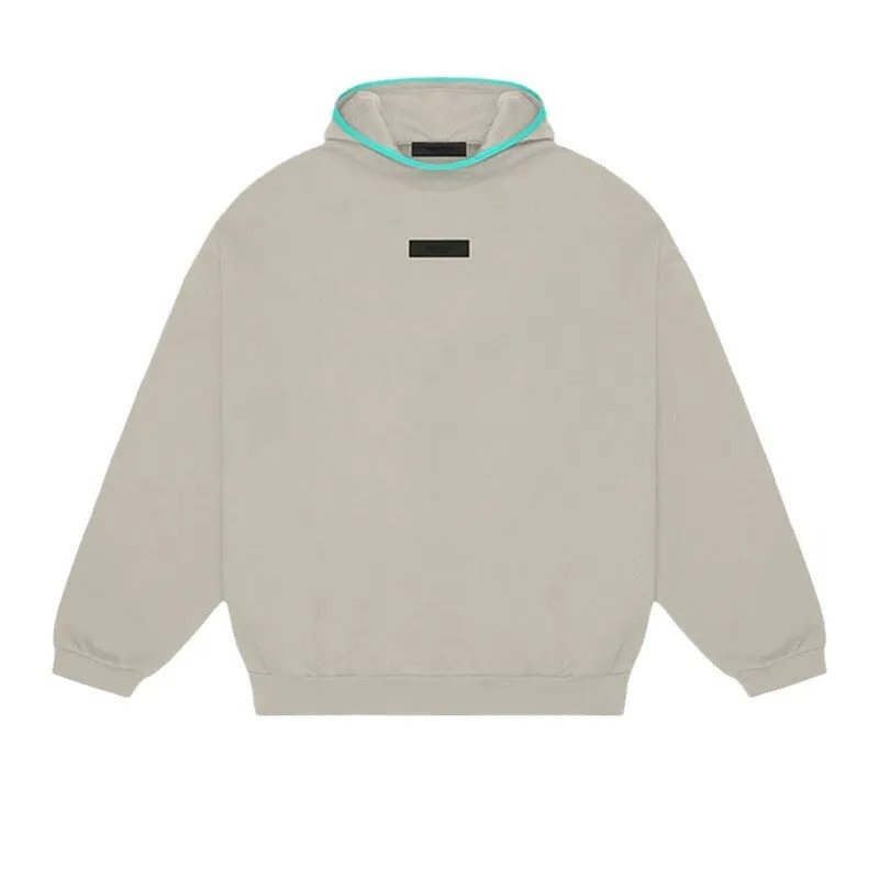 Fog Essentials Hoodie Stretch-hemmed Fleece Hooded Sweater