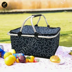 Foldable Insulated Picnic Basket